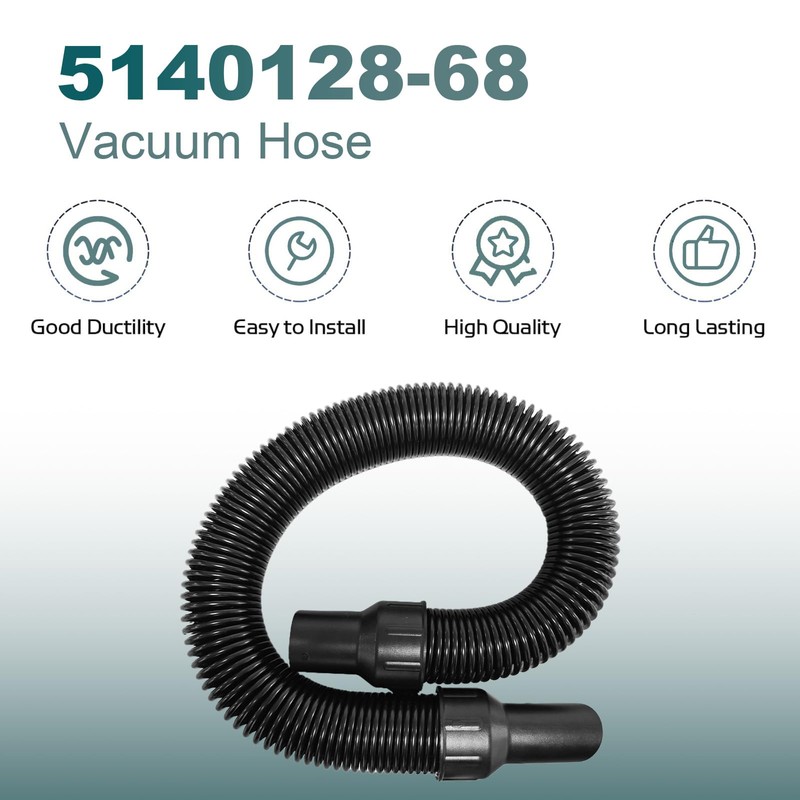 5140128-68 Vacuum Hose Assembly Replacement for DeWalt DCV580MAX/ AC/DC WET