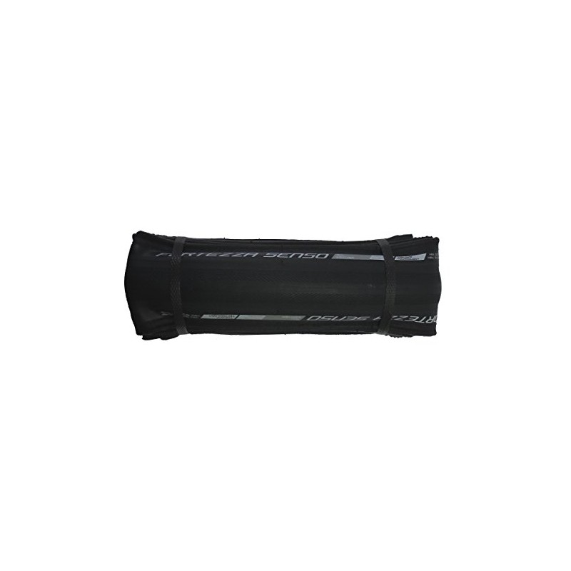 Vredestein Fortezza Senso All Weather Bicycle Tyre, Black, 25-622 (700