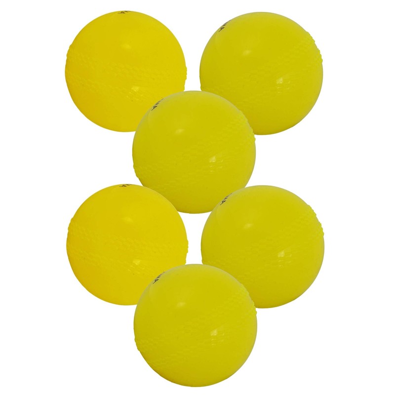 Kosma Pack of 6 Windball Cricket Ball | Indoor &