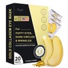 Parches para Ojos Ojeras 24k Oro- 20 Pares Mascarillas de