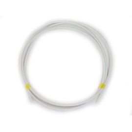 Heat Shrink Tube, 0.06 inch (1.5 mm), Inner Diameter 0.06 inch (1.5 mm), Clean Without Printing ☆ Shrink Tube, Insulation Tube, Waterproof, High Flame Retardant, Shrink Tubing (3.3 ft (1 m), White
