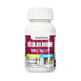 Suplemento CELULAS MADRE RGC MAX (60 tabletas de 500mg cu) 100 Naturales, Anti-oxidativo, Brinda Energa. Para Regeneracion Celular, Refuerzo...       