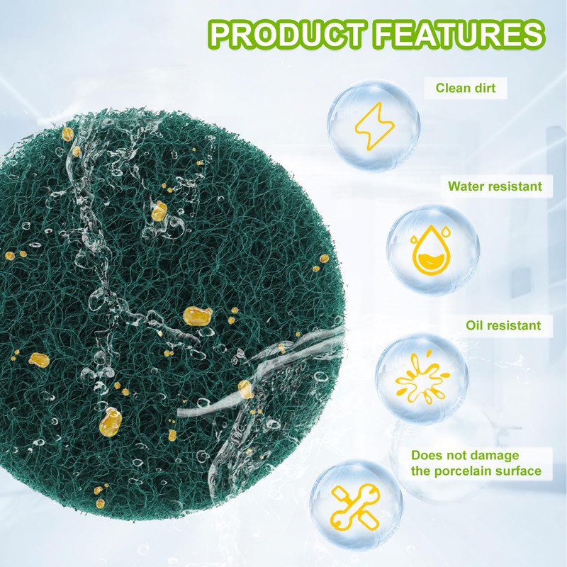 EPLZON 16pcs Kitchen Pads Power Scrubber Pads Set Electric Scrubber
