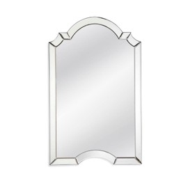 Bassett Mirror M3675EC Emerson Wall Mirror, Clear