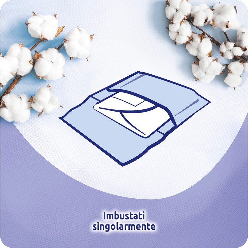 EveryDay Sensitive Cotton Ultra Absorbent, Night with Wings, Filters with