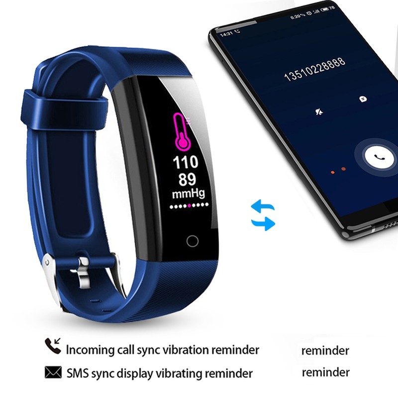 W6 Smart Bracelet Healthy Step Count Sports Watch Multifunction Smart