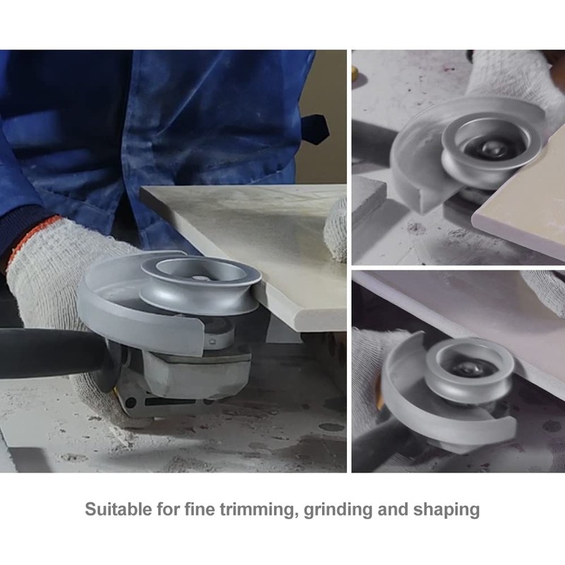 SHDIATOOL Diamond Profile Grinding Wheel 3-3/8 Inch, Height 30mm Half-Round