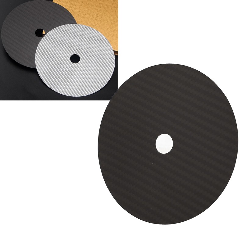 CD Tuning Mat, Carbon Fiber CD Tuning Pad Vibration Absorption