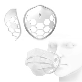 AAUXX UMS-MSKP Mask Pong Inner Mask, Set of 3, Easy to Breathe, Difficult to Spee, Reusable, Washable, Regular Size (M))