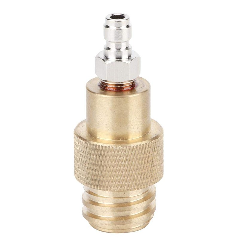 Simlug Soda Adapter, TR21-4 Male Thread Brass Soda Water Adapter