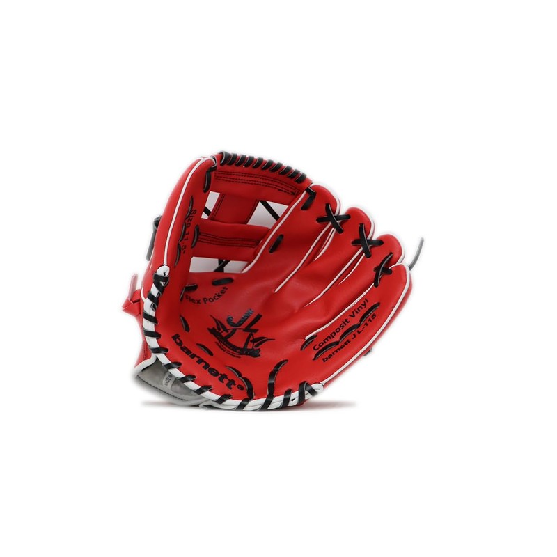 JL-115 REG baseball glove, outfiled, polyurethane, size 11.5" (Red)