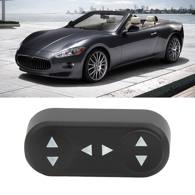 Front Seat Cushion Adjust Button 980145095 ABS Replacement for Maserati