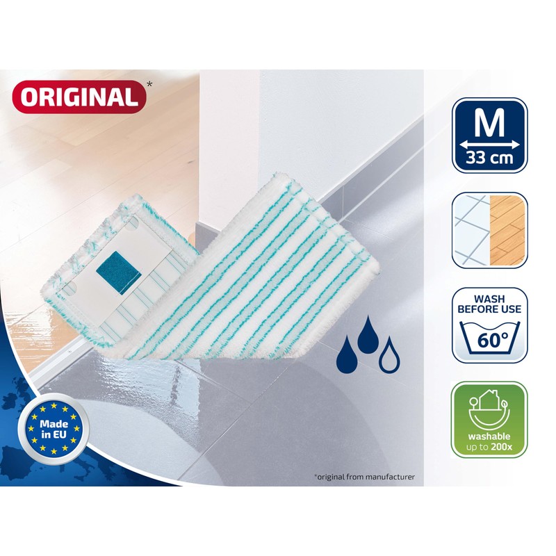 Leifheit Clean Twist M Ergo/Power Clean M Micro Duo Mop