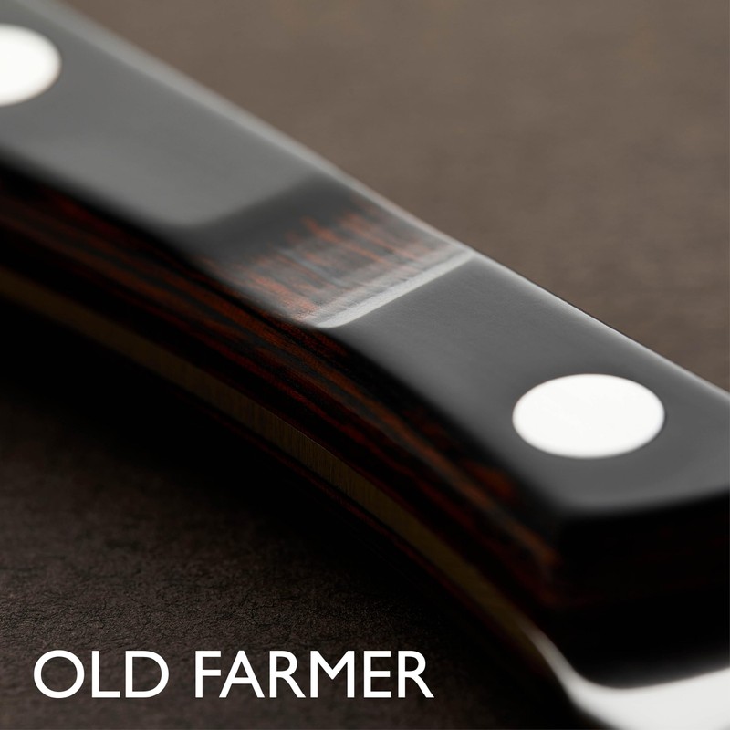 Gense Old Farmer Classic Steak Fork 7.75" Wood/Steel