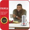 PANCA Stainless Steel Premium Filter Coffee Maker With Handle, Mocha
