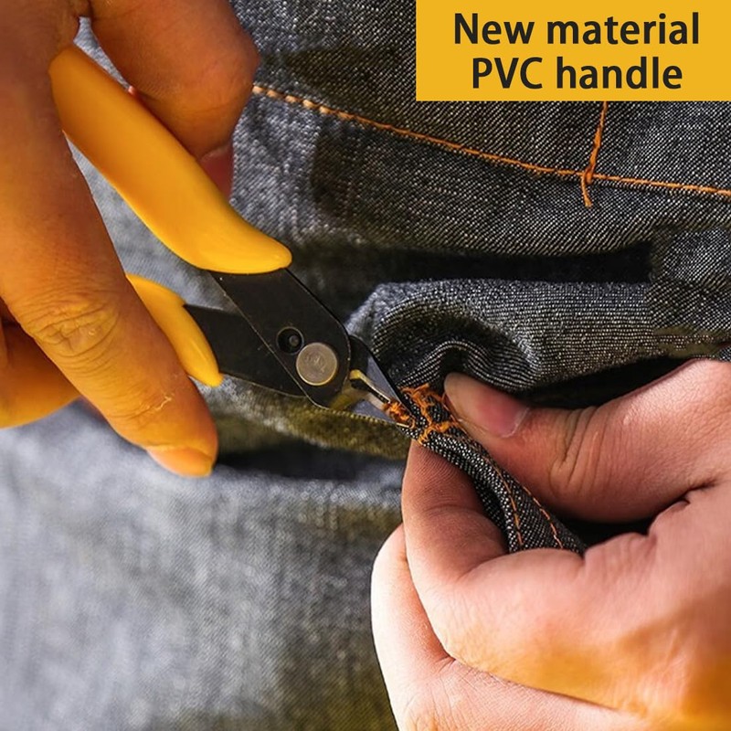 XOXVURI 1 x Side Cutters, Small, Mini Cable Cutter, Electronic