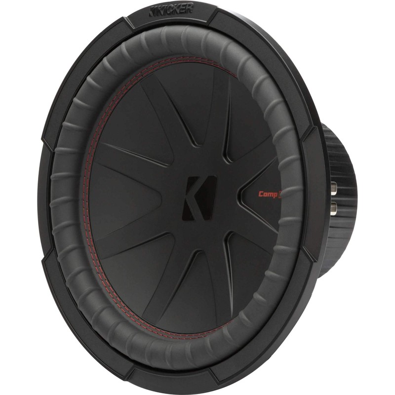 Kicker 48CWR124 CompR 12" Subwoofer, DVC, 4-ohm - Includes Speaker
