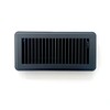 Kompell Aire Heavy Duty Steel Floor Vent with Beautiful Black