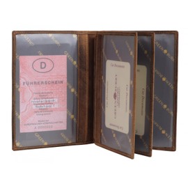 Greenburry Vintage ID Card Holder Leather 12 cm