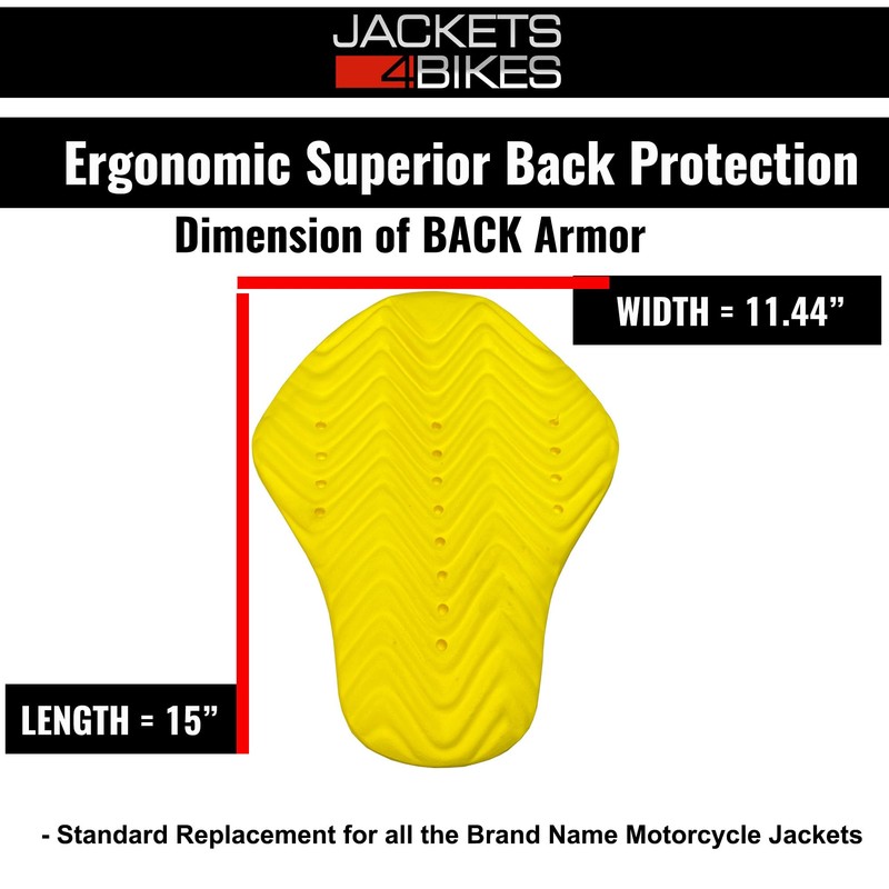 Jackets 4 Bikes CE Level 2 Back, Elbow and Shoulder
