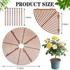 SGYUNQ Plant Pot Grid Soil Protector Covers Cuttable Flower Protector