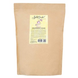 Merlot Grapeseed Flour by Salute Sante! Baking, Gluten-Free, Zero Waste, Non-GMO Grape Seed Flour, Vegan, 5 Pound