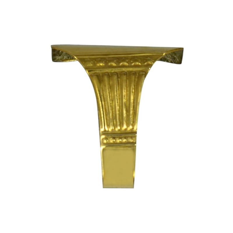 Victorian Picture Rail Hooks in Solid Brass 10 pc (Brass)