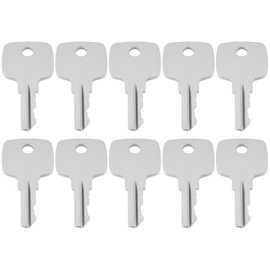 VGOL 10 Stück Zündschlüssel Ersatz AR51481 AT195302 AT145929 Kompatibel mit John Deere 955 4200 4300 4400 4500 4600 4700 5200 5300 540