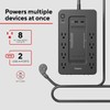 Staples TECH 650VA 8-Outlet Battery Back-Up and Surge Protector Standby