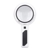 Magnifying Glass 5X 3X 10X Handheld Magnifier 3 Color Adjustable