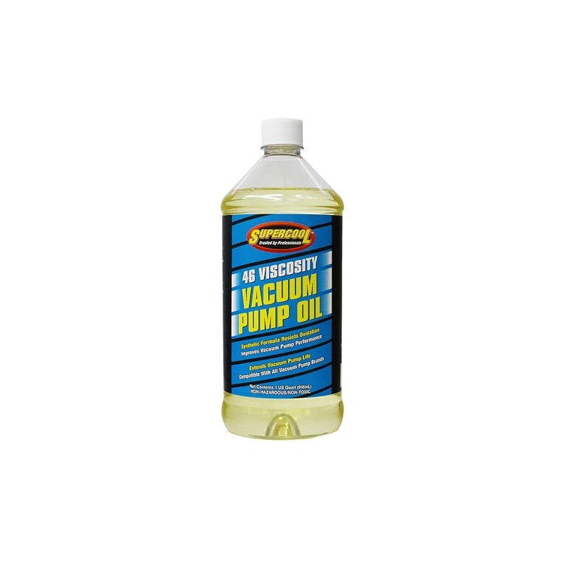 TSI Supercool 33713 Vacuum Pump Oil 46 CST 32oz 1-Pack