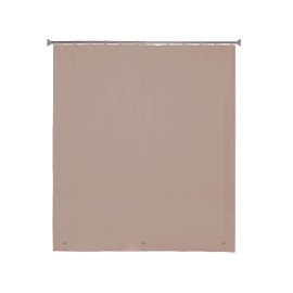 Kenney Plastic C Lightweight PEVA Shower Curtain Liner and Ring Set, Taupe