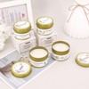 Jascaela 4 Pack Essential Oil Scented Candle Set Long-Lasting Scented
