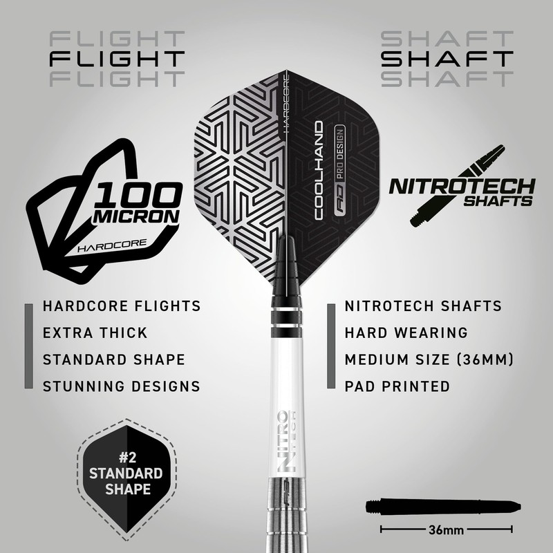 RED DRAGON Luke Humphries TX1 22 Gram Premium Tungsten Darts