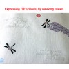 MIKURA Japanese Hand Towel, Senshu Towel, Japanese Lucky Pattern, Dragonfly