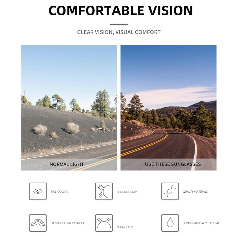 VAGHOZZ Cycling Sunglasses UV Protection Men Women MTB Sports Eyewear