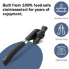 AGIgear Commercial Can Opener,Manual Kitchen Stainless Steel Heavy Duty Can