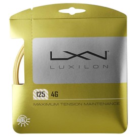 Luxilon Unisex 4g Go Tennis Racket Racquet Strings, Gold, 12.2 M EU