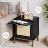 GAOMON 18.8" Nightstand/End Table Set of 2, Wood Side Table