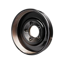 AAOK BLACK Cast Iron BRAKE DRUM for 1940 - 1957 Harley Sidecar & Servi-Car