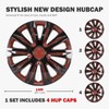 AUTOWIKI 14 inch Wheel Rim Cover Hubcaps - Universal Hubcap