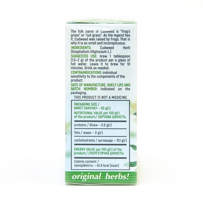 CUDWEED, GNAPHALIUM ULIGINOSUM L | Original Herbs Herbal Tea –