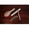 EcoWood Kit Con Peine, Cepillo Cabello Redondo Y Cepillo Dientes