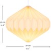 Tabeah Homeware Tabah Handmade Paper Origami Ceiling Light Shade -