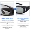 RealD 3D Glasses, IMAX 3D Glasses,2Pcs 3D Glasses,Frosting and Polishing