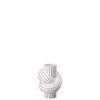 Rosenthal Node Stripes Plum Vase 11.7 cm
