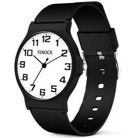 Kids Analog Watch, 30M Waterproof, Thin Dial Kids Watch, Easy to Read Children's Watch, Simple Sports Watch for Boys, Girls and Teenagers, for Ages 5-15 Present Easter Children's Day Christmas Day