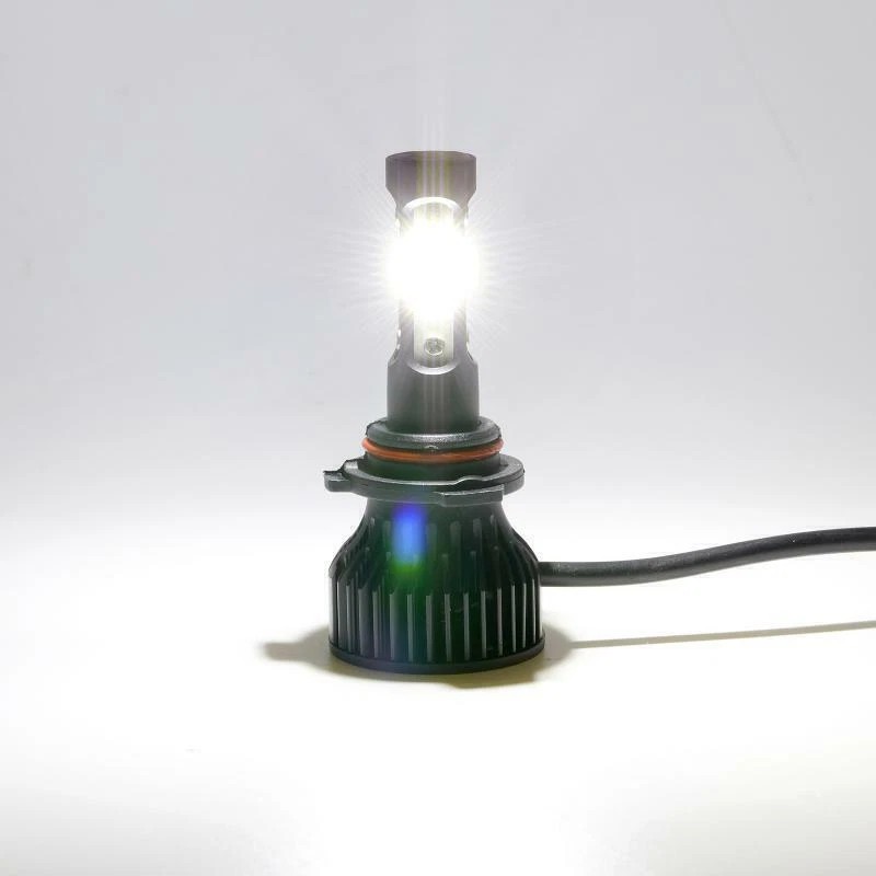 IRONWALLS 4-side 9005 LED Bulbs Headlight High or Low beam
