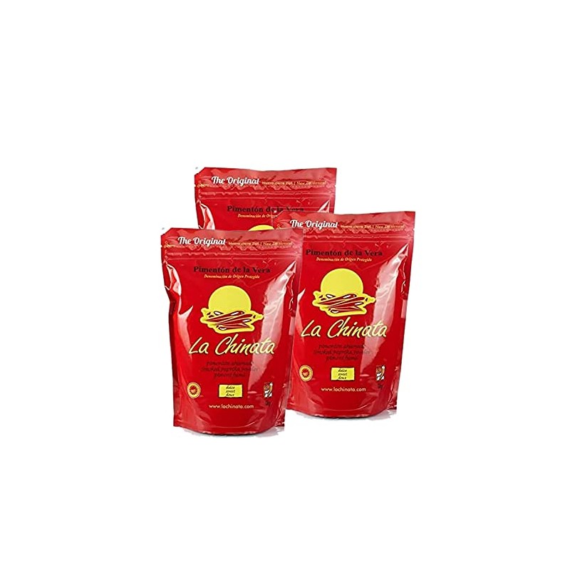 Paprika Powder Smoked 1 kg. Sweet Bag La Chinata