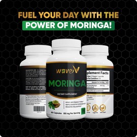 Moringa: The Ultimate Superfood for Energy, Immunity & Vitality moringa - Select Bundle: Pack of 3 (90 Day Supply)